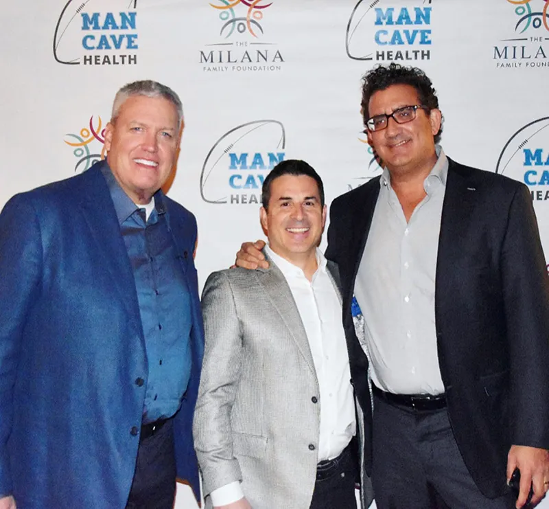 Tiki Barber, Rex Ryan & Man Cave Health at Thuzio