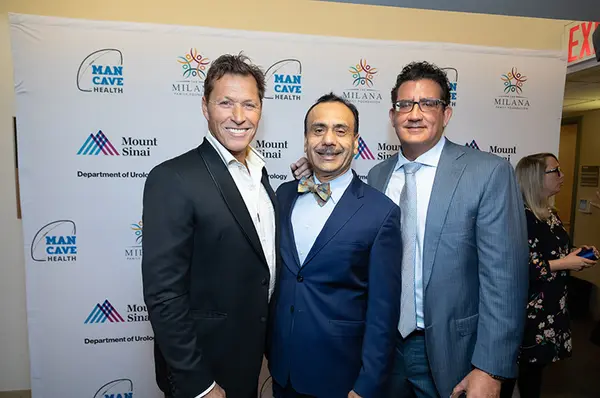 Man Cave Health Ribbon Cutting at Mount Sinai, photo 7 of 14